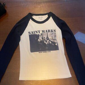 John Galt Saint Marks NYC Long Sleeve T-Shirt
